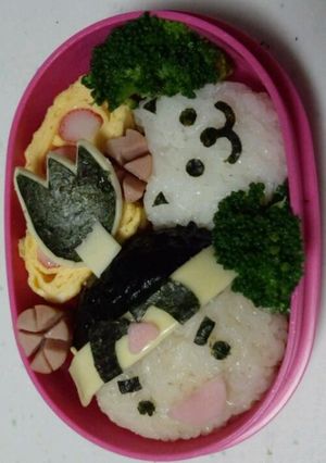 キャラ弁 桃太郎-レシピのメイン写真