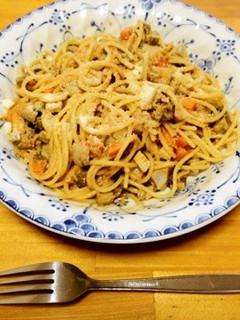 根菜たっぷりスパゲティ-レシピのメイン写真