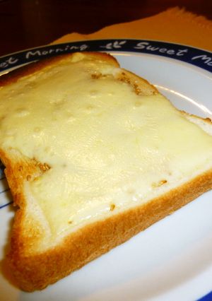 １人ランチに♥ごまチーズトースト-レシピのメイン写真