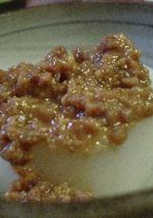 ふろふき大根　ｗｉｔｈ　肉味噌-レシピのメイン写真