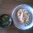 簡単☆ 納豆チャーハンキムチ味!