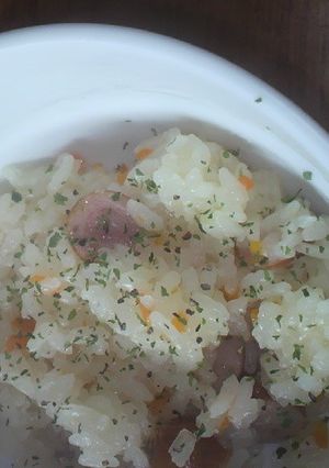 炊飯器でピラフ-レシピのメイン写真
