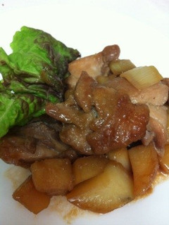 とり照焼きをじゃがでカサ増し!-レシピのメイン写真