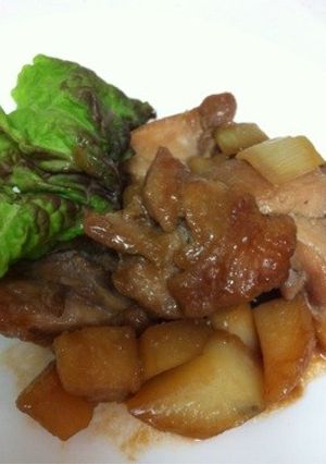 とり照焼きをじゃがでカサ増し！-レシピのメイン写真