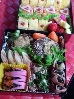 オムライス巻き巻きのお弁当♪-レシピのメイン写真