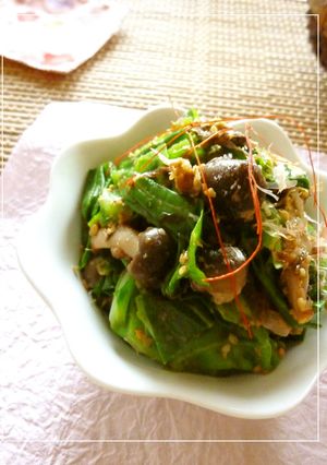 春キャベツ×しめじの梅塩麹海苔和え-レシピのメイン写真