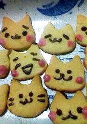 ぬこ(=^･ω･^=) クッキー-レシピのメイン写真