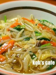 減塩・低たんぱく 【サンマー麺】-レシピのメイン写真