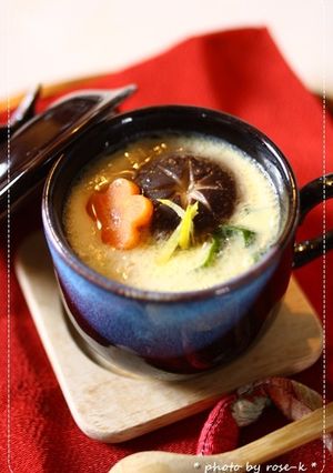母に教わる我が家の「茶碗蒸し」-レシピのメイン写真