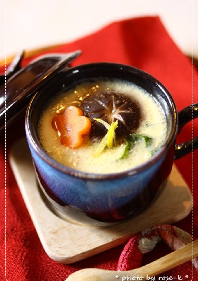 母に教わる我が家の「茶碗蒸し」-レシピのメイン写真