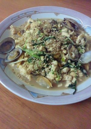 あさり雷豆腐-レシピのメイン写真