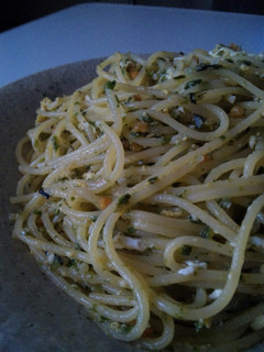 お茶漬けパスタ-レシピのメイン写真