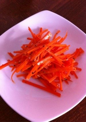 スパイシー人参サラダ-レシピのメイン写真