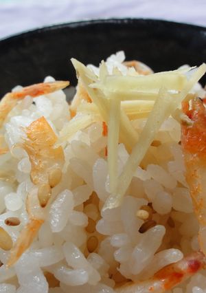 旨味~桜えびで炊き込みごはん!-レシピのメイン写真
