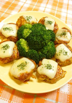 鶏肉のケチャップカレー焼きチーズのせ-レシピのメイン写真