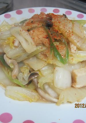 ダジン風野菜炒め-レシピのメイン写真