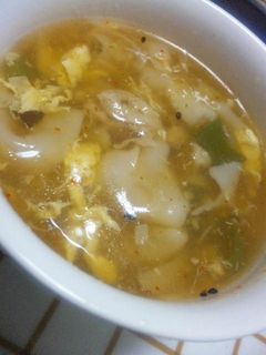 餃子中華卵スープ-レシピのメイン写真