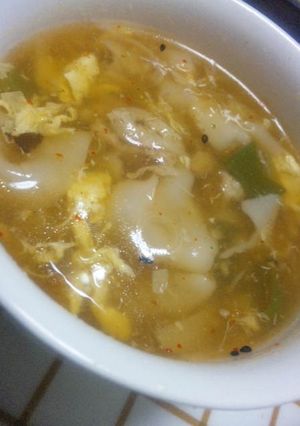 餃子中華卵スープ-レシピのメイン写真