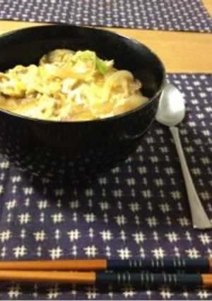 卵ふわふわ親子丼-レシピのメイン写真