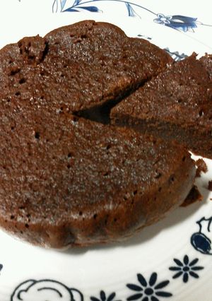 板チョコde簡単♪炊飯器ケーキ♪-レシピのメイン写真