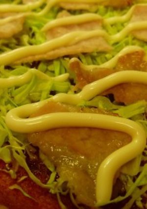 お好み焼き風トースト-レシピのメイン写真