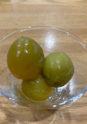 青梅の甘露煮-レシピのメイン写真