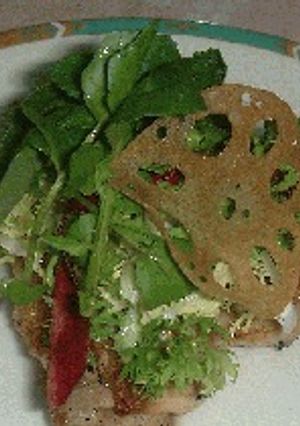 チキンのシンプルグリル　　サラダ添え-レシピのメイン写真