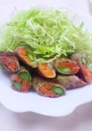 豚肉のアスパラ巻き-レシピのメイン写真