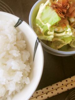 茹できゃべつ♡おかかと醤油とマヨネーズ-レシピのメイン写真
