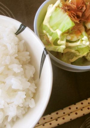 茹できゃべつ♡おかかと醤油とマヨネーズ-レシピのメイン写真