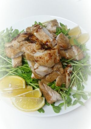 鶏胸肉のボリュームサラダ-レシピのメイン写真