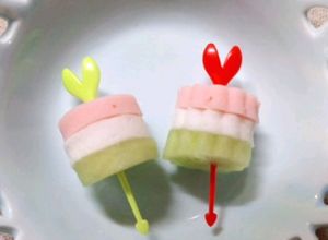 ひな祭りのお弁当に☆簡単ひしもち-レシピのメイン写真
