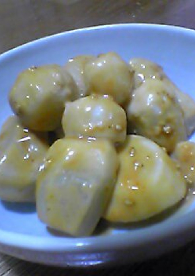 サトイモの味噌マヨ和え-レシピのメイン写真