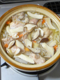 鍋焼きうどん 鳥塩鍋風-レシピのメイン写真