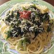 わかめとしらすのパスタ