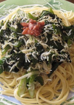 わかめとしらすのパスタ-レシピのメイン写真