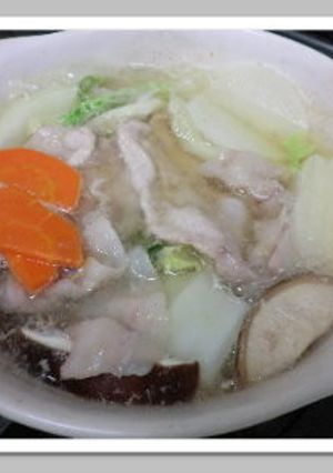 塩糀スープでとびきり美味しい塩鍋-レシピのメイン写真