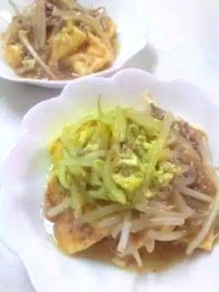 豆腐ピカタの豚もやしあんかけ-レシピのメイン写真