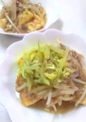 豆腐ピカタの豚もやしあんかけ-レシピのメイン写真