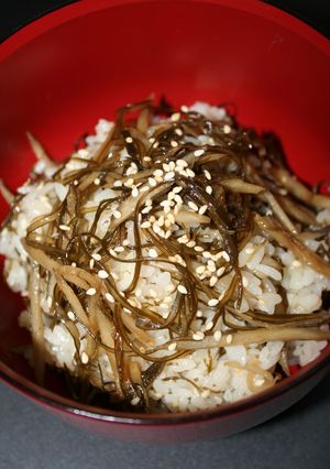 ごぼうと切昆布の楽々混ぜるだけご飯✿-レシピのメイン写真