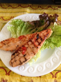 ヘルシーささみのエスニック焼き-レシピのメイン写真