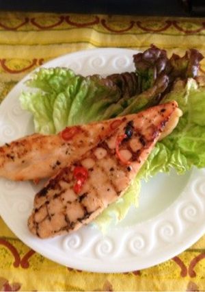 ヘルシーささみのエスニック焼き-レシピのメイン写真