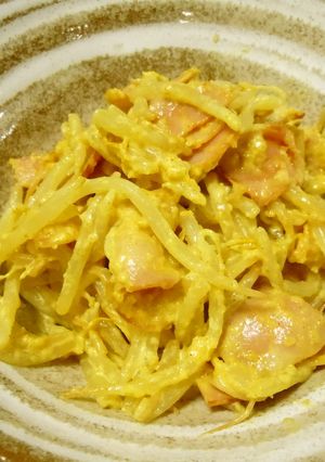 チーズカレー味のもやしサラダ♪-レシピのメイン写真