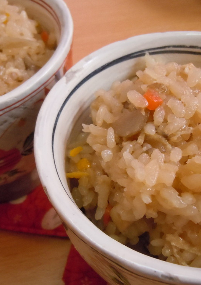 炊き込みご飯～柚子の香り～-レシピのメイン写真