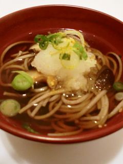 汁物代わりにお椀で☆ミニおろし蕎麦-レシピのメイン写真