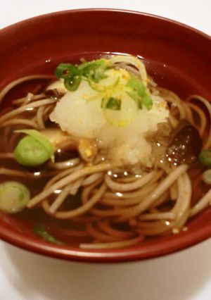 汁物代わりにお椀で☆ミニおろし蕎麦-レシピのメイン写真