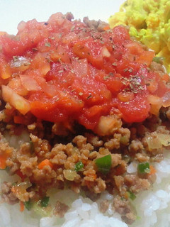 トマトでさっぱり☆豚そぼろ丼-レシピのメイン写真