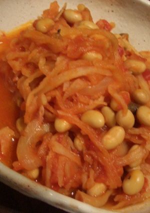 切り干し大根のトマト煮-レシピのメイン写真