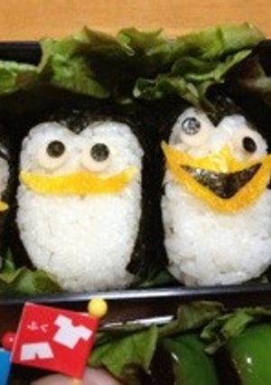 ＊ペンギンズ 弁当＊ キャラ弁-レシピのメイン写真