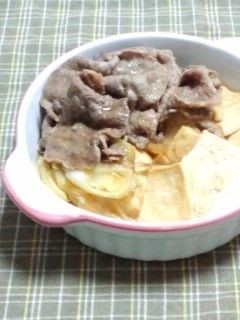 ■豆腐と牛肉の甘辛煮■-レシピのメイン写真